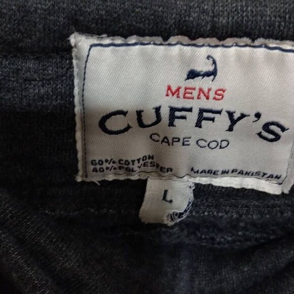 Cape Cod Joggers by Cuffys, Large Charcoal Grey/Blue - Picture 7 of 11